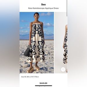 NWT Sea dress size S